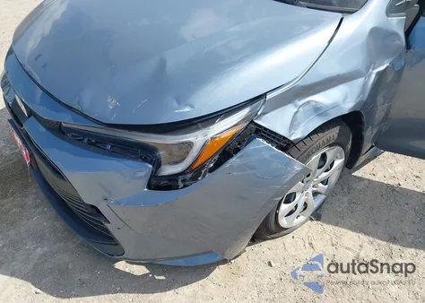 2025 Toyota Corolla Hybrid Le from USA, damaged, VIN JTDBCMFE4S3087154